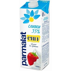 Сливки "parmalat" 35% 1 л
