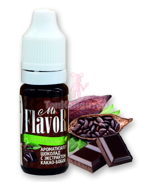 Ароматизатор пищевой Mr. Flavor шоколад с экстрактом какао бобов 10 мл