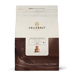 Шоколад молочный Callebaut для фонтана 37,8% 2,5 кг