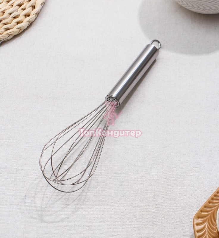 Венчик "Стандарт" с металлической ручкой, 25 см