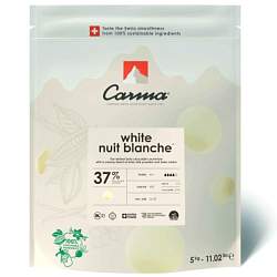 Carma Шоколад белый NUIT BLANCHE 37% 1,5 кг