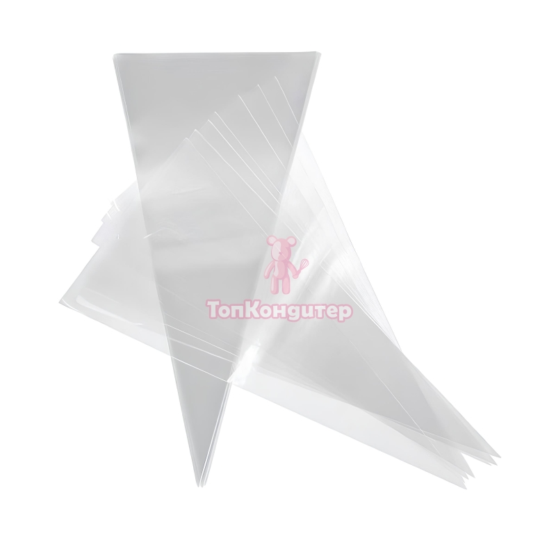 Пакетики конус 16*30 см, 50шт