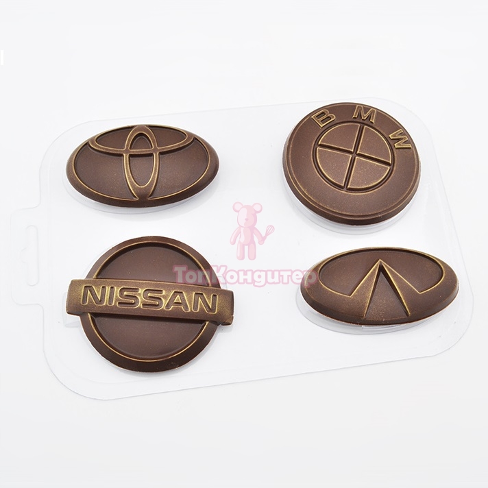 Форма пластиковая "Авто эмблемы 1"